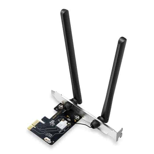 Mercusys MA86XE AXE5400 Wi-Fi 6E Bluetooth 5.2 PCIe Adapter Card